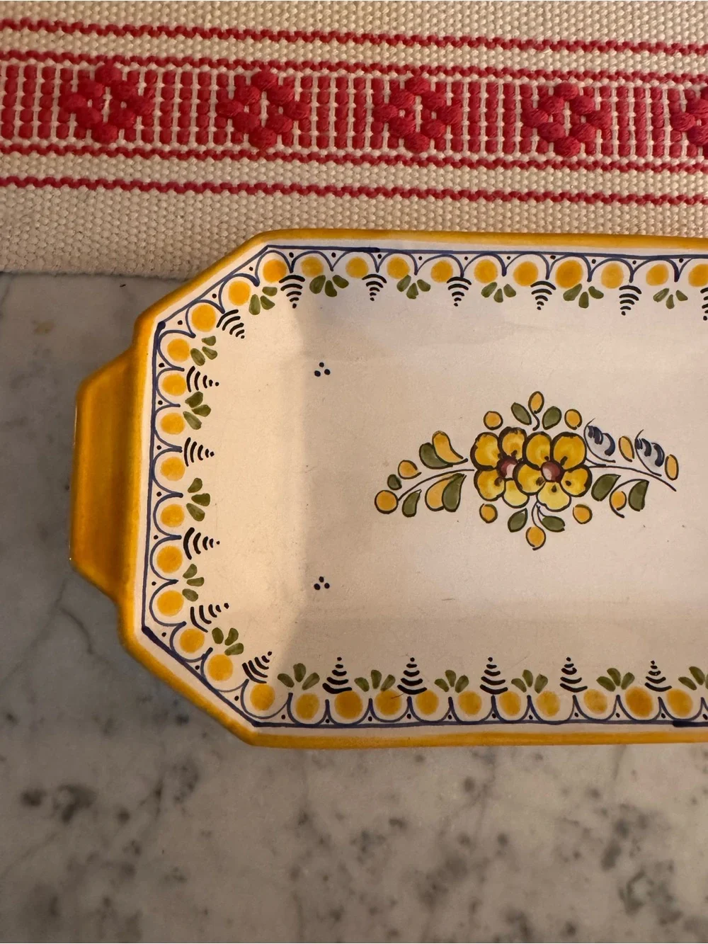 Talavera made in Spain trinket dish or wall hanging